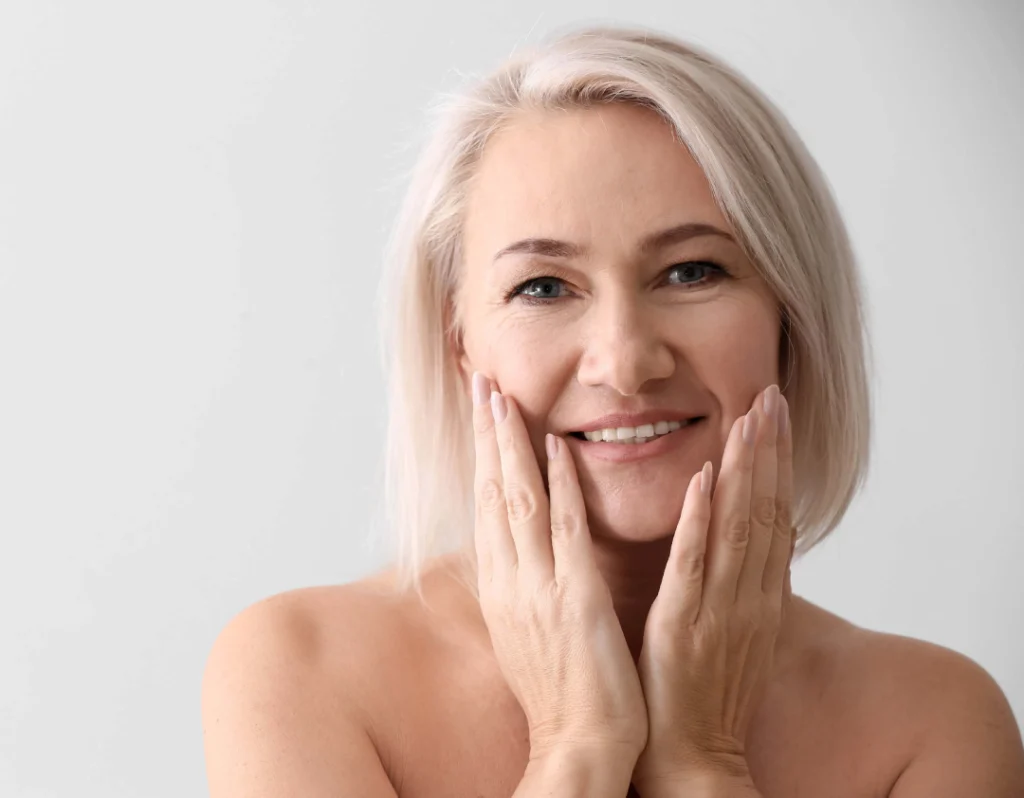 Woman with reduced facial wrinkles after Botox injectable treatment at Coastal Glo Med Spa | Medical Aesthetics | Corpus Christi, TX