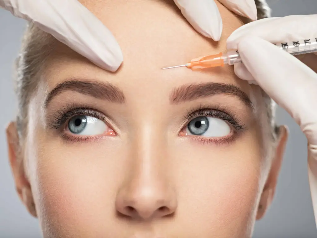 Woman receiving Dysport Injections in Corpus Christi | Coastal Glo Med Spa in Corpus Christi, TX