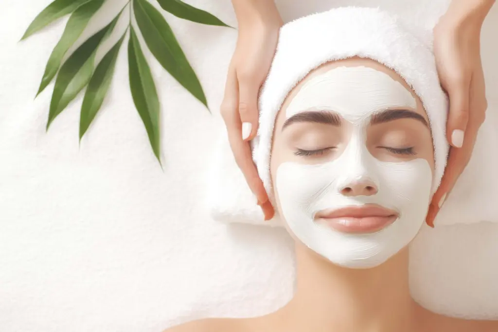 Professional exfoliation and facial massage treatment at Coastal Glo Med Spa