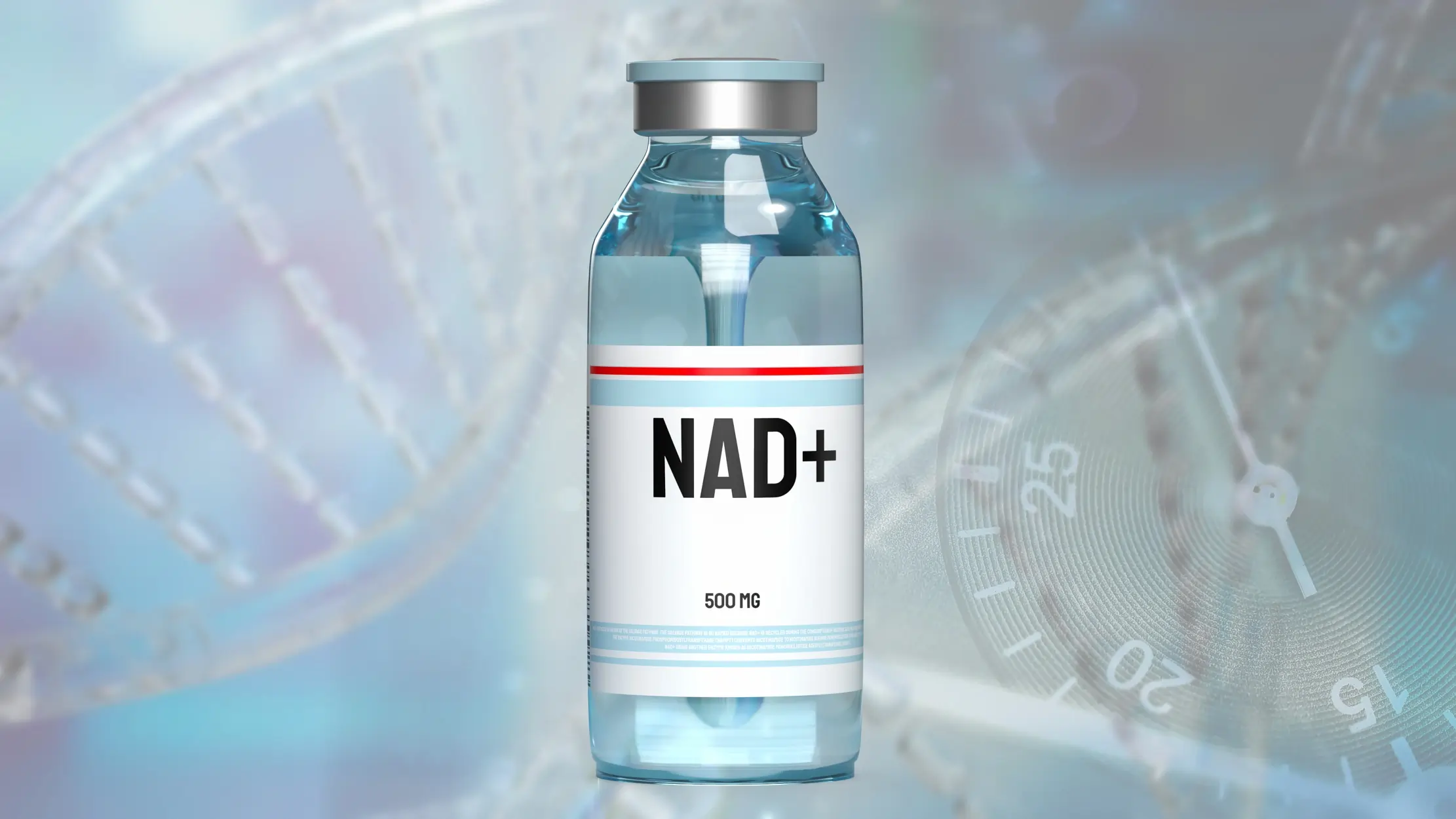NAD⁺ shot used for anti-aging and vitality at Coastal Glo Med Spa | Medical Aesthetics | Corpus Christi, TX